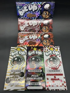 Koop one up mushroom chocolate bar