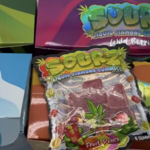 Koop Sourz Liquid Diamond Gummies,sourz extra sour medicated gummies 600mg